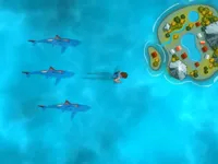 https://arcade-games.space/game/survive-the-sharks